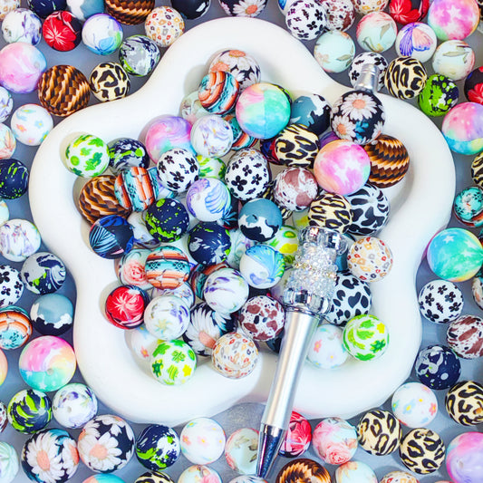 【For Pen】Live Product-  Printed Silicone Mix