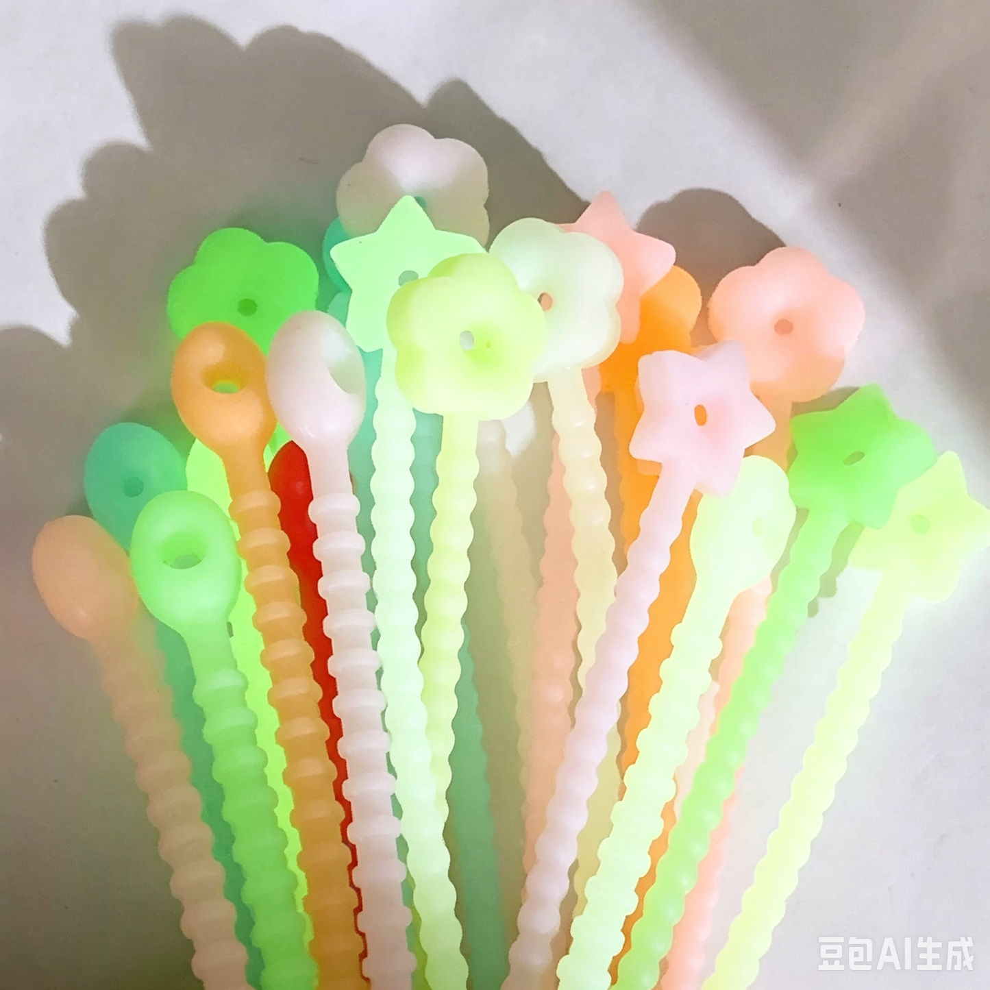 【Offline Packing】Colorful Silicone String