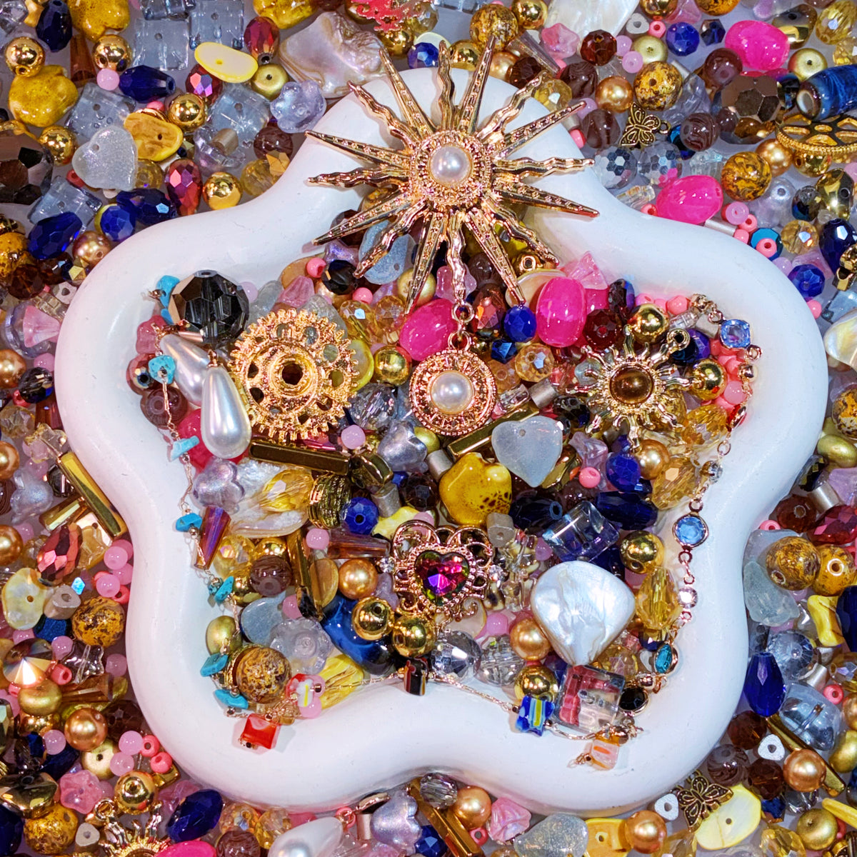 【For Jewelry】Live Product-  Golden Seraglio Mix