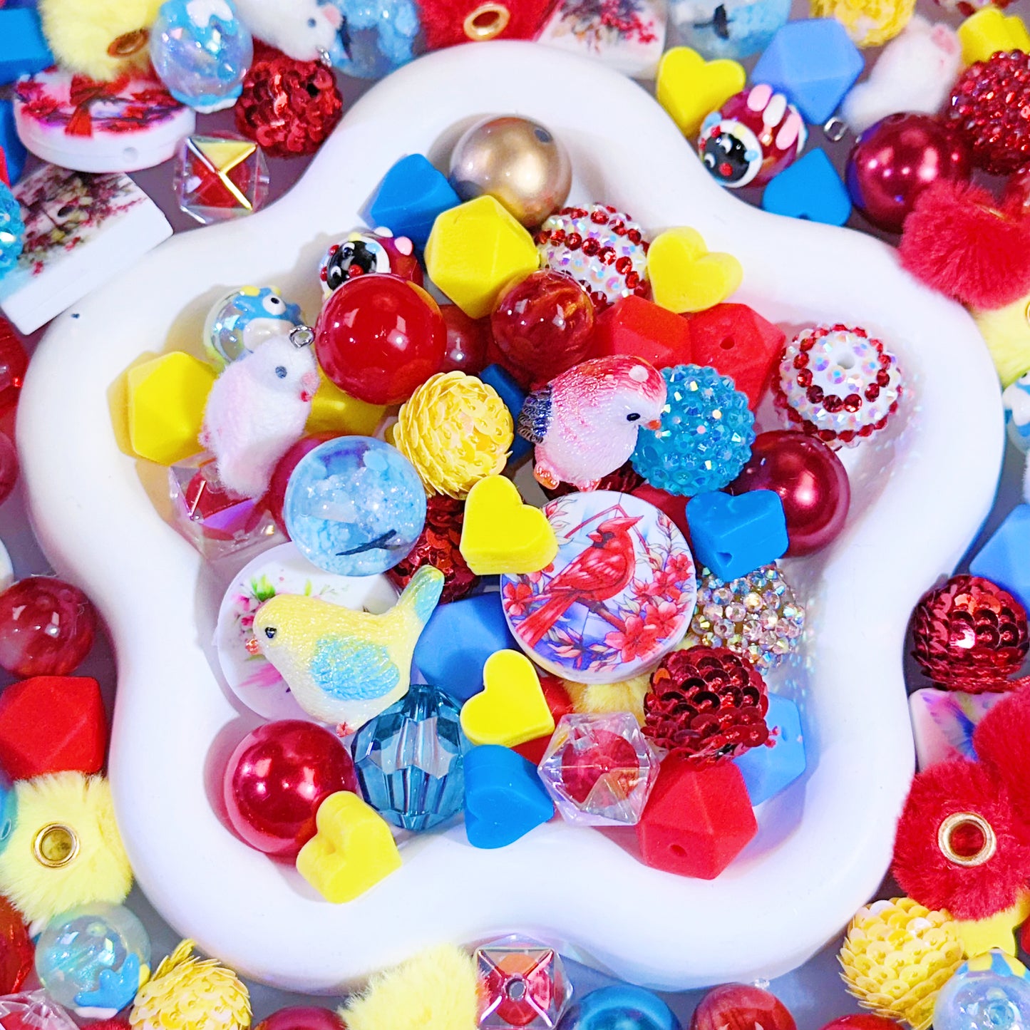 【NEW】【For Pen】Live Product- Bird Paradise Silicone& Acrylic  Mix