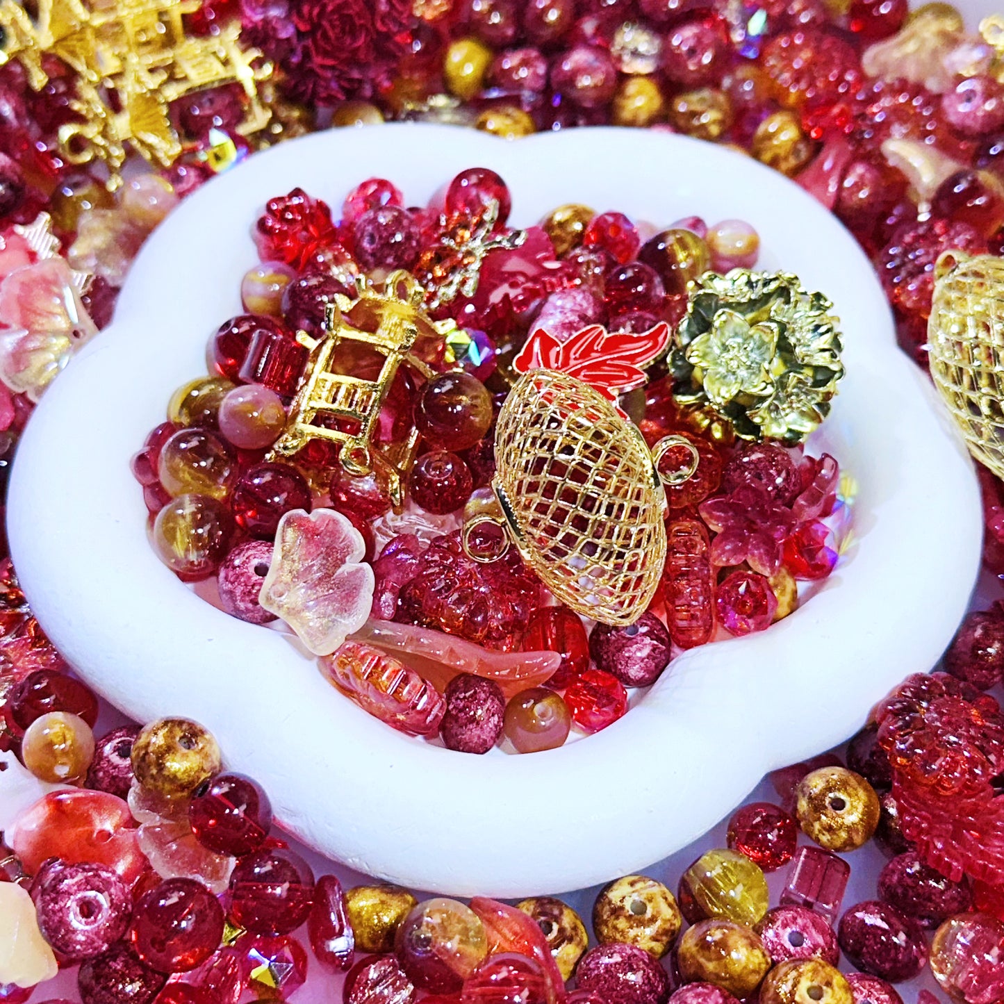 【Key Chain/Jewelry】Live Product-Scarlet Pavilion Mix