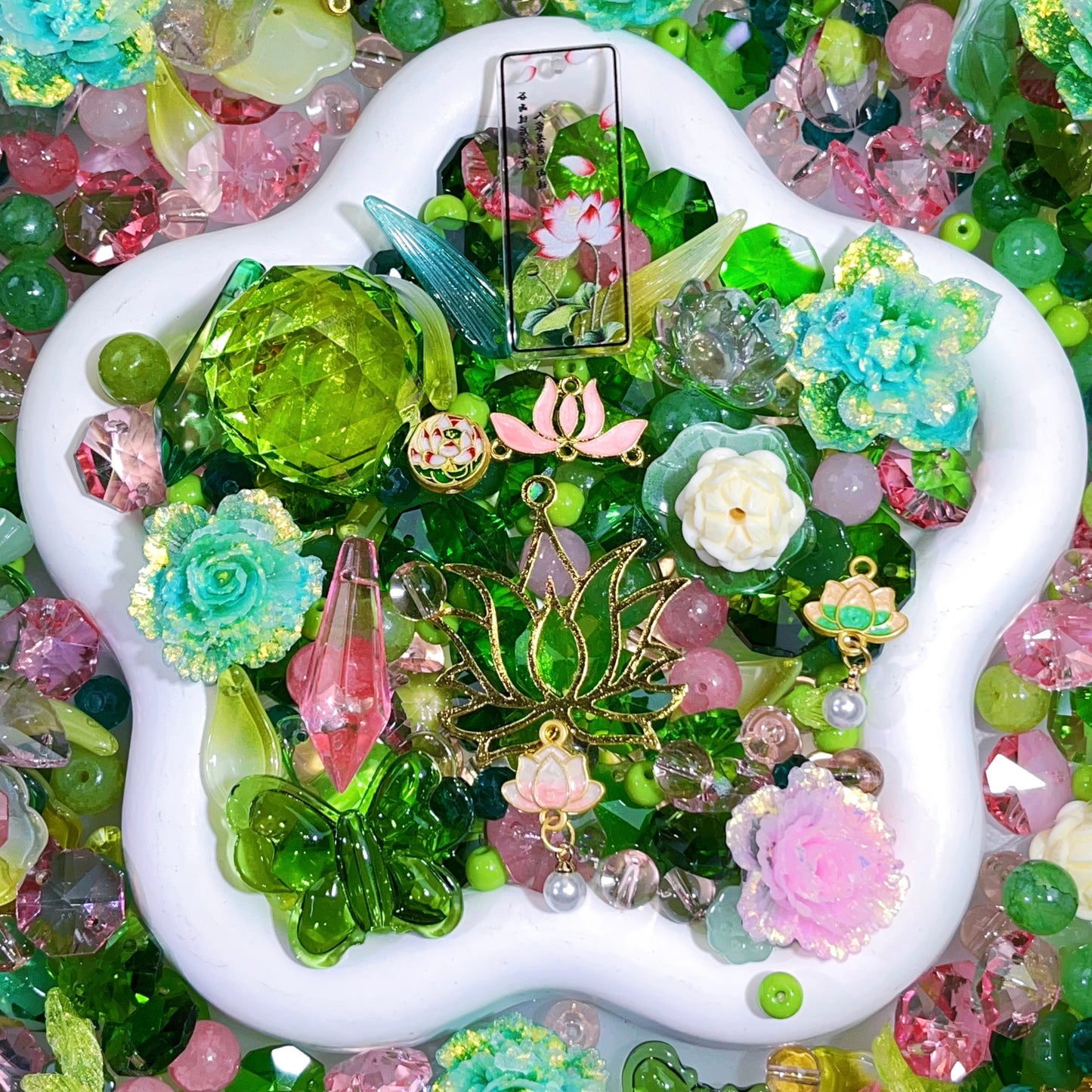 【For Sun Catcher 】Live Product-Lotus Pond Mix