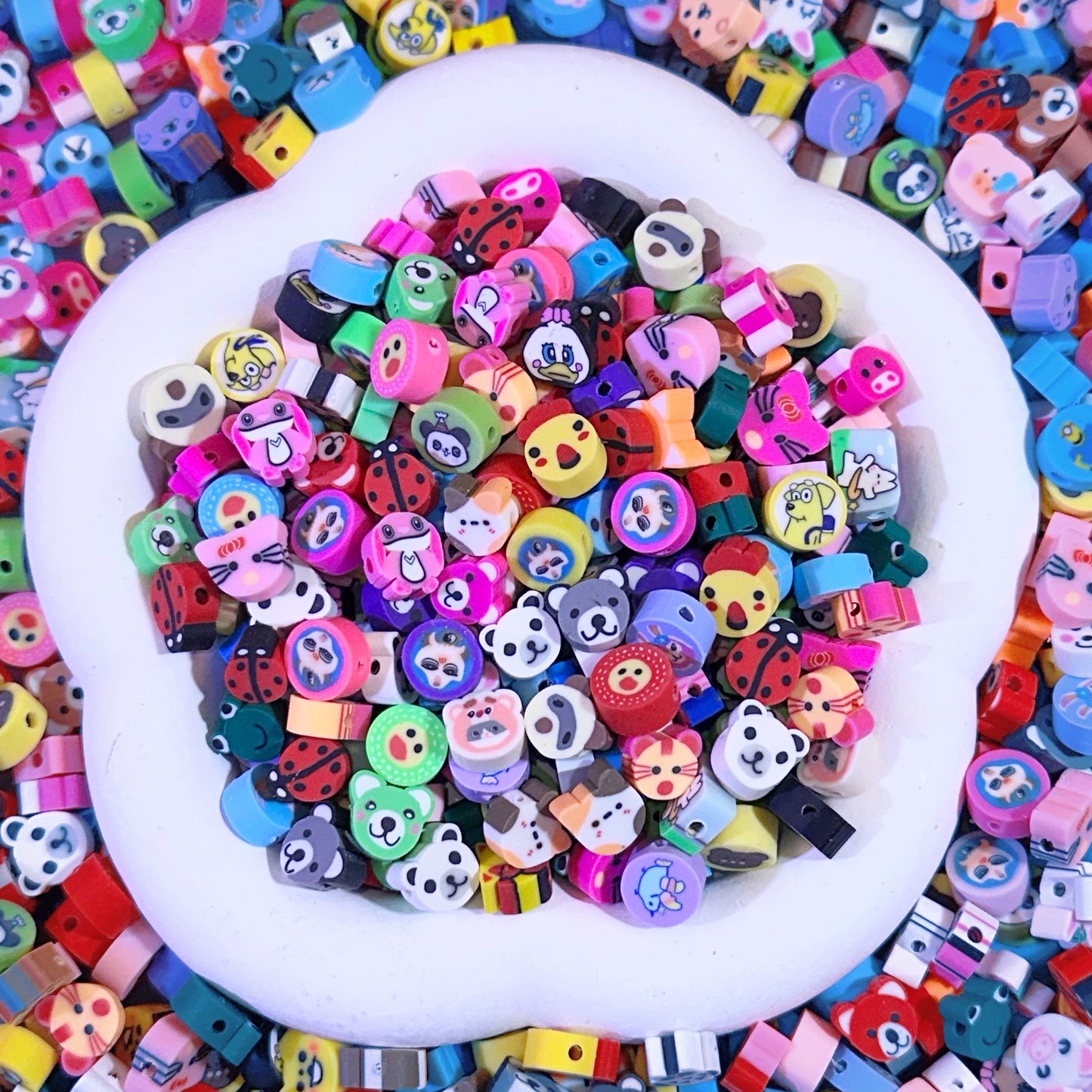 【Key Chain/Jewelry】Live Product-Animal PotteryMix