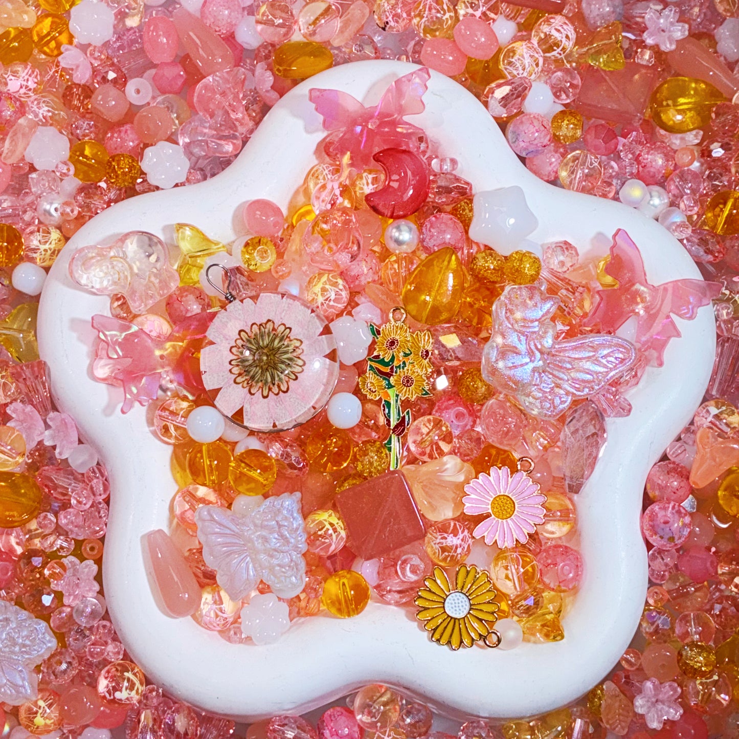 【For Jewelry】Live Product-Sunny Petals Mix