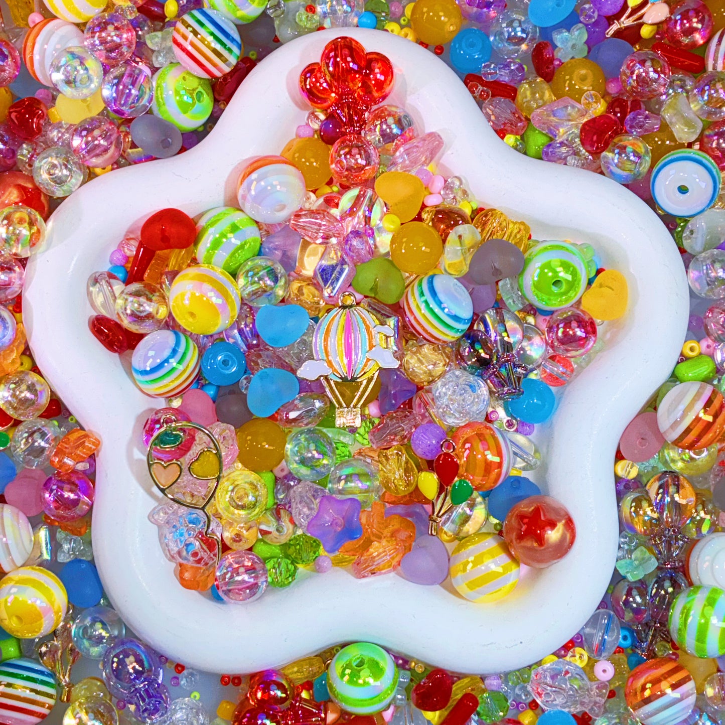 【For Jewelry】Live Product-Rainbow Balloon Mix