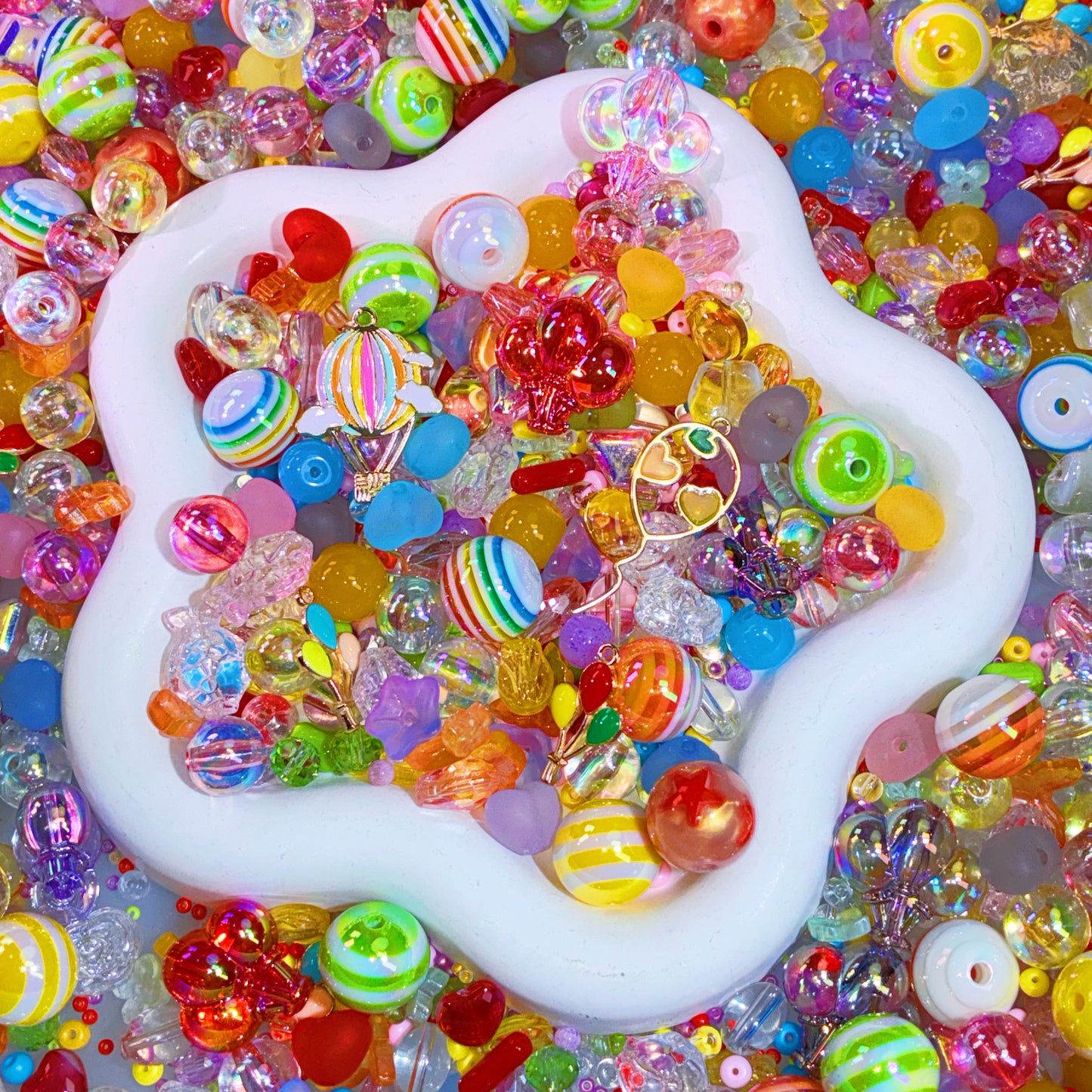 【For Jewelry】Live Product-Rainbow Balloon Mix