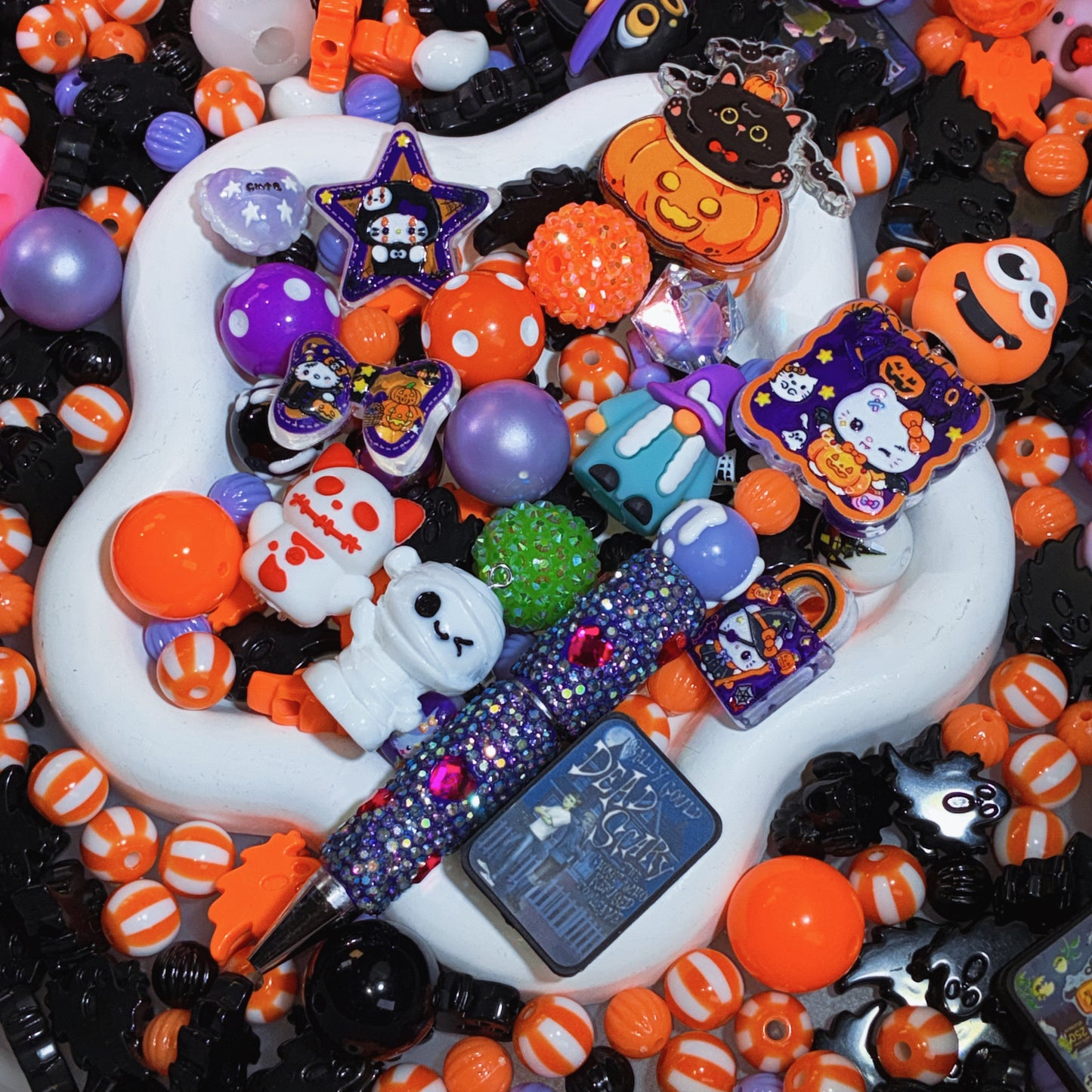 【BOGO】【For Pen/Key Chain】Live Product-Halloween Chaos Mix