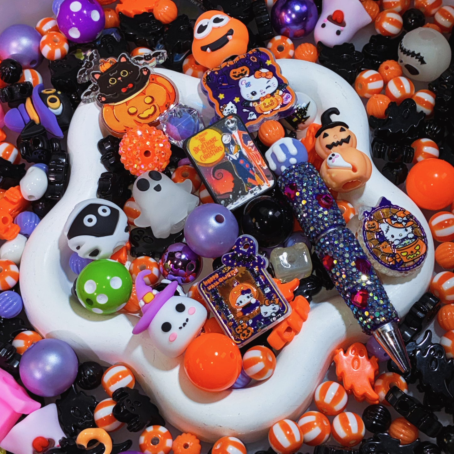 【BOGO】【For Pen/Key Chain】Live Product-Halloween Chaos Mix