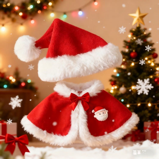 【Offline Packing】Christmas cotton doll clothes(10cm Doll)