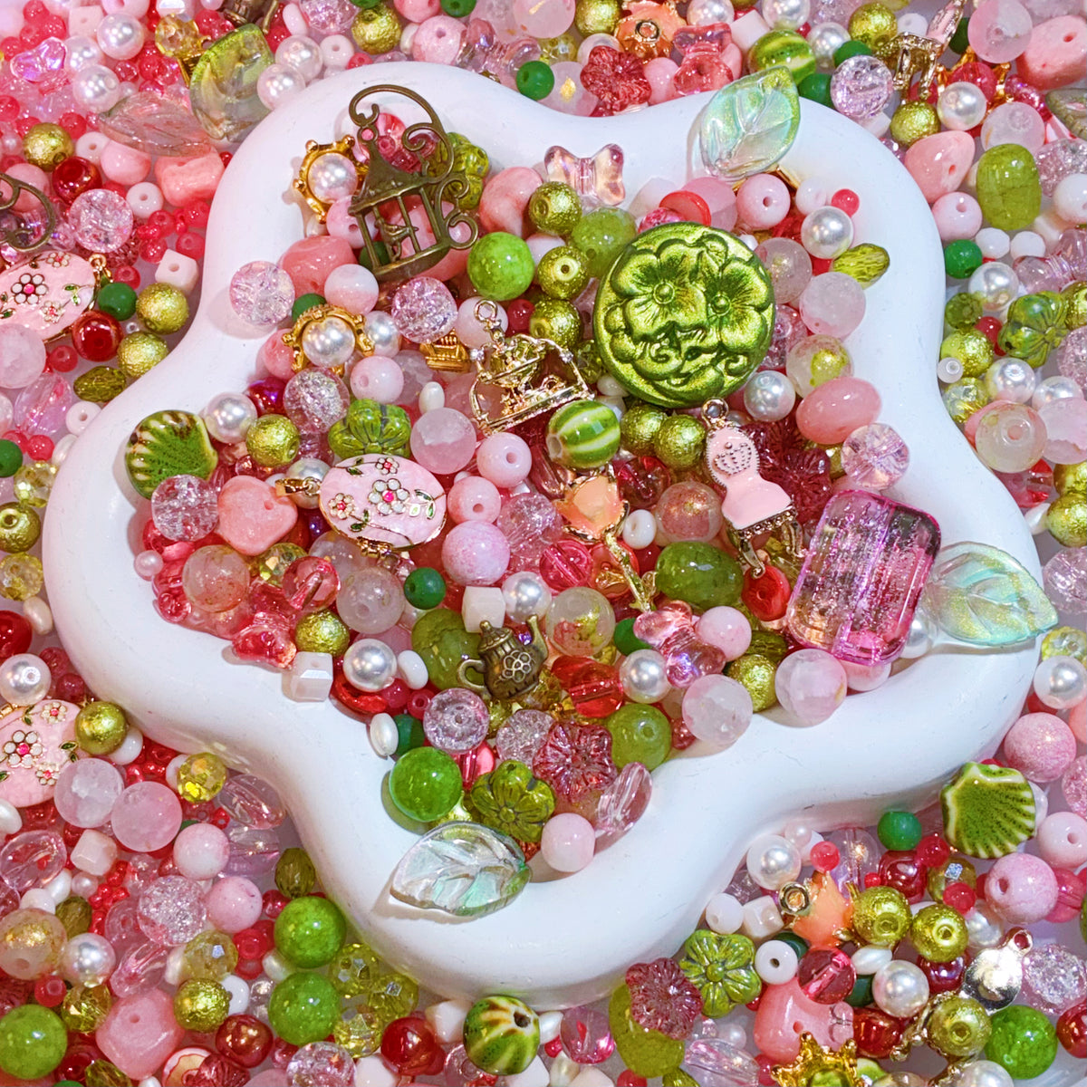 【For Jewelry】Live Product-Rococo Rose Court Mix  × Brook