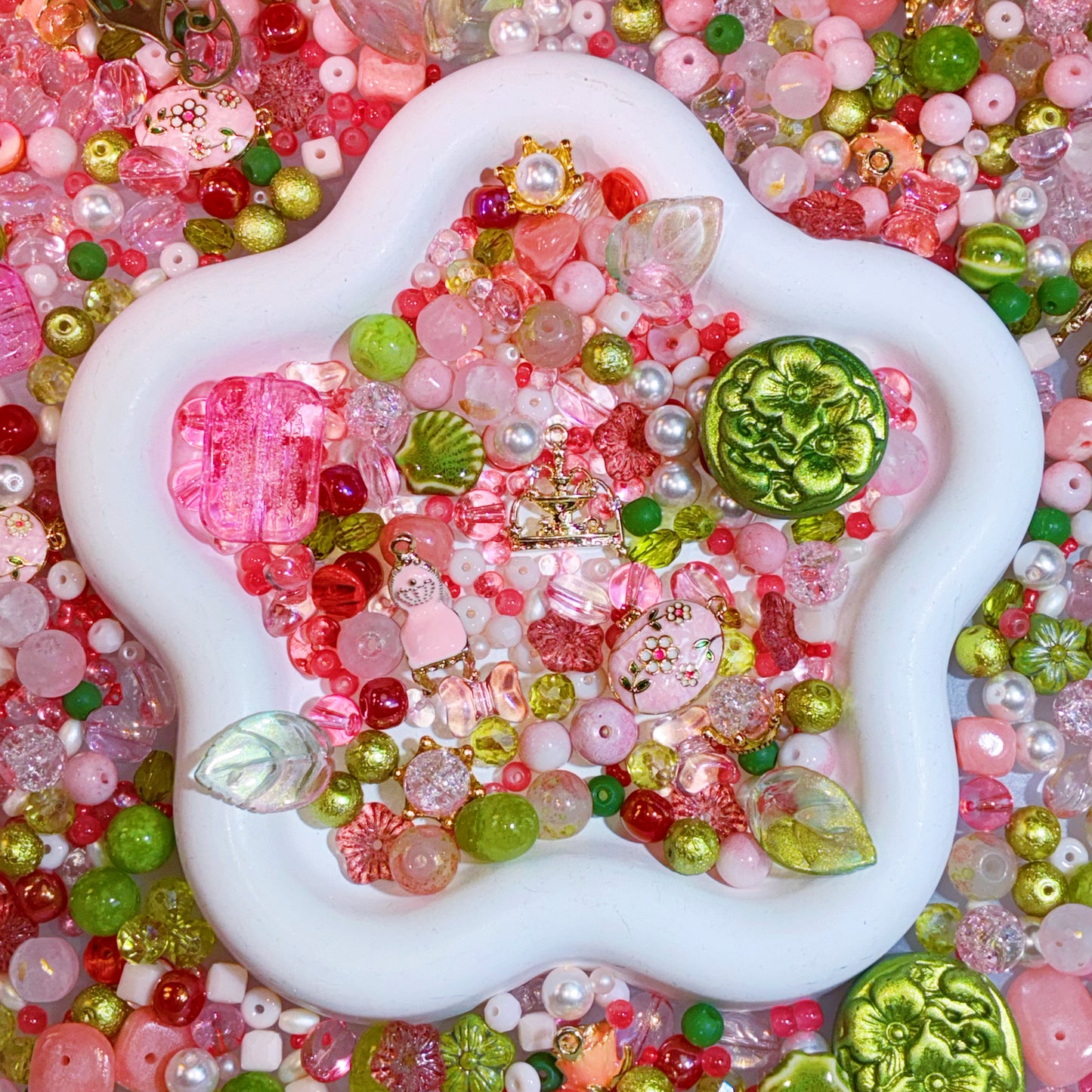 【For Jewelry】Live Product-Rococo Rose Court Mix  × Brook
