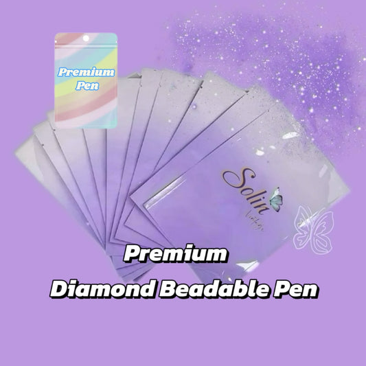 Live Product- Premium Diamond Beadable Pen
