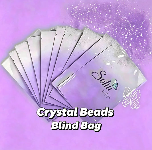 【Blind Bag】Live Product- Crystal  Glass Beads Bag（Mixed Sizes）