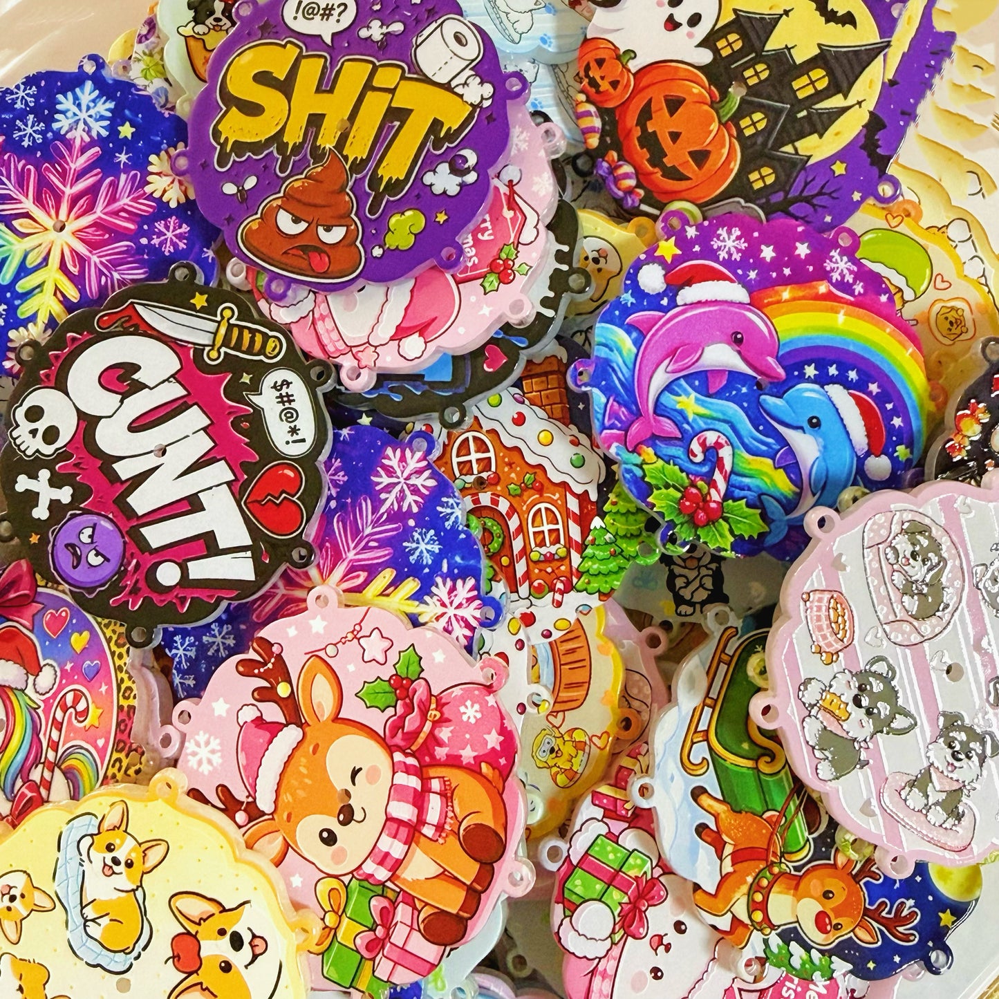 【New Stock】【Accessory】7 Holes Umbrella Charm