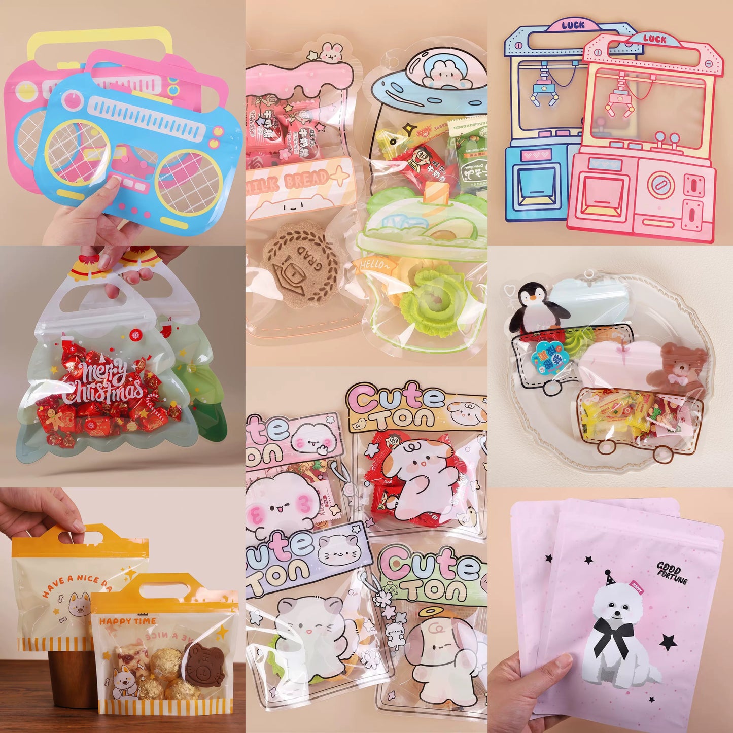 【12.13 New Restocked】【Blind Bag】Live Product- Ziplock Bag（ 5pcs/ Bag）