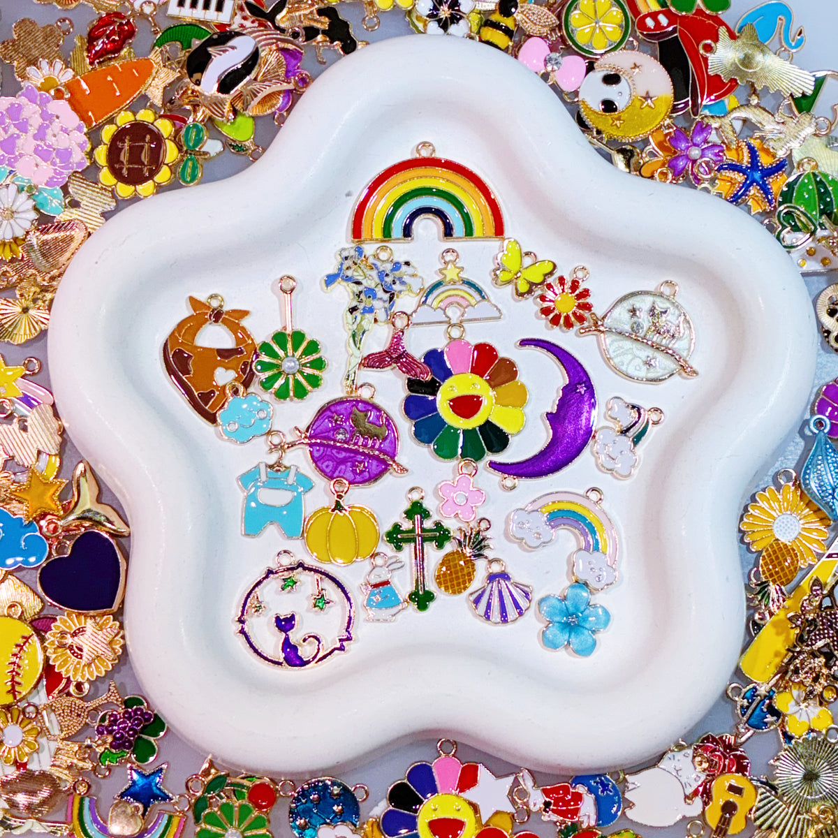 【Accessory】Rainbow Random Charm Mix