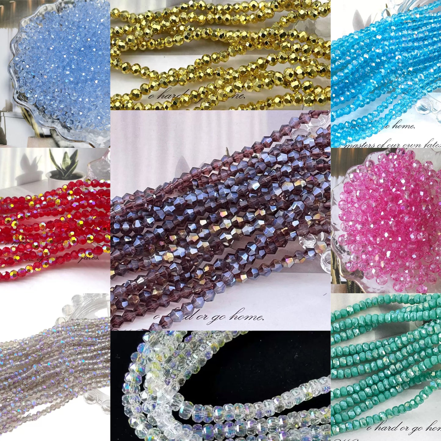 【Blind Bag】Live Product- Crystal Seed Glass Beads Bag（2mm-6mm size）