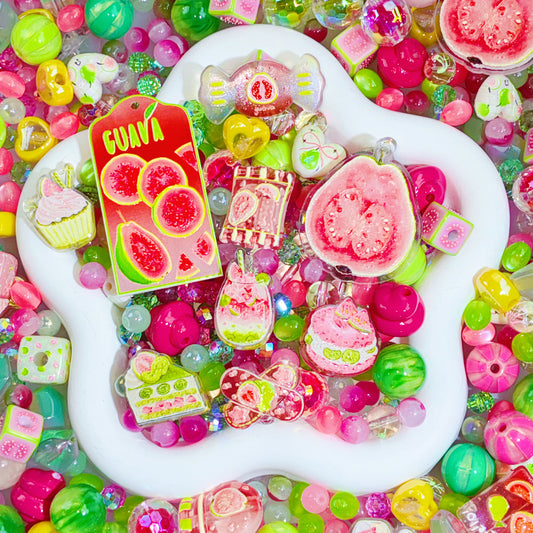 【For Car Hanger/Key Chain】Live Product- Guava Juice Mix