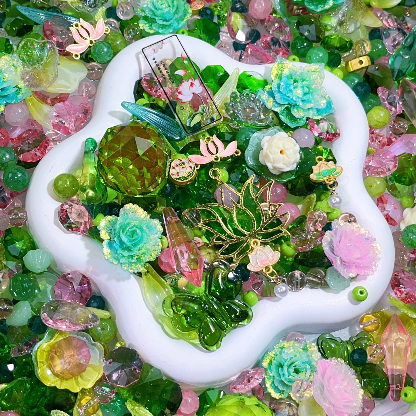 【For Sun Catcher 】Live Product-Lotus Pond Mix