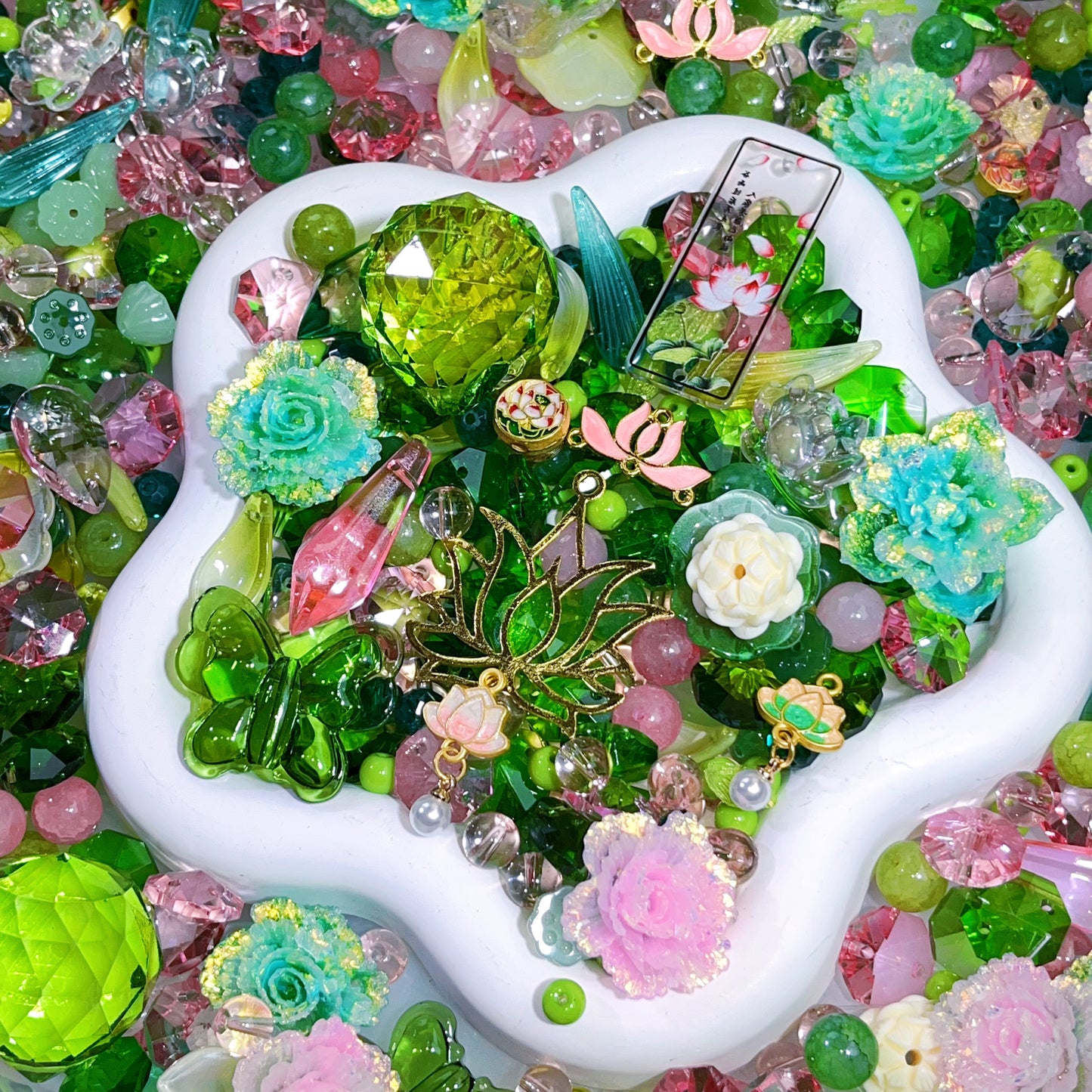 【For Sun Catcher 】Live Product-Lotus Pond Mix