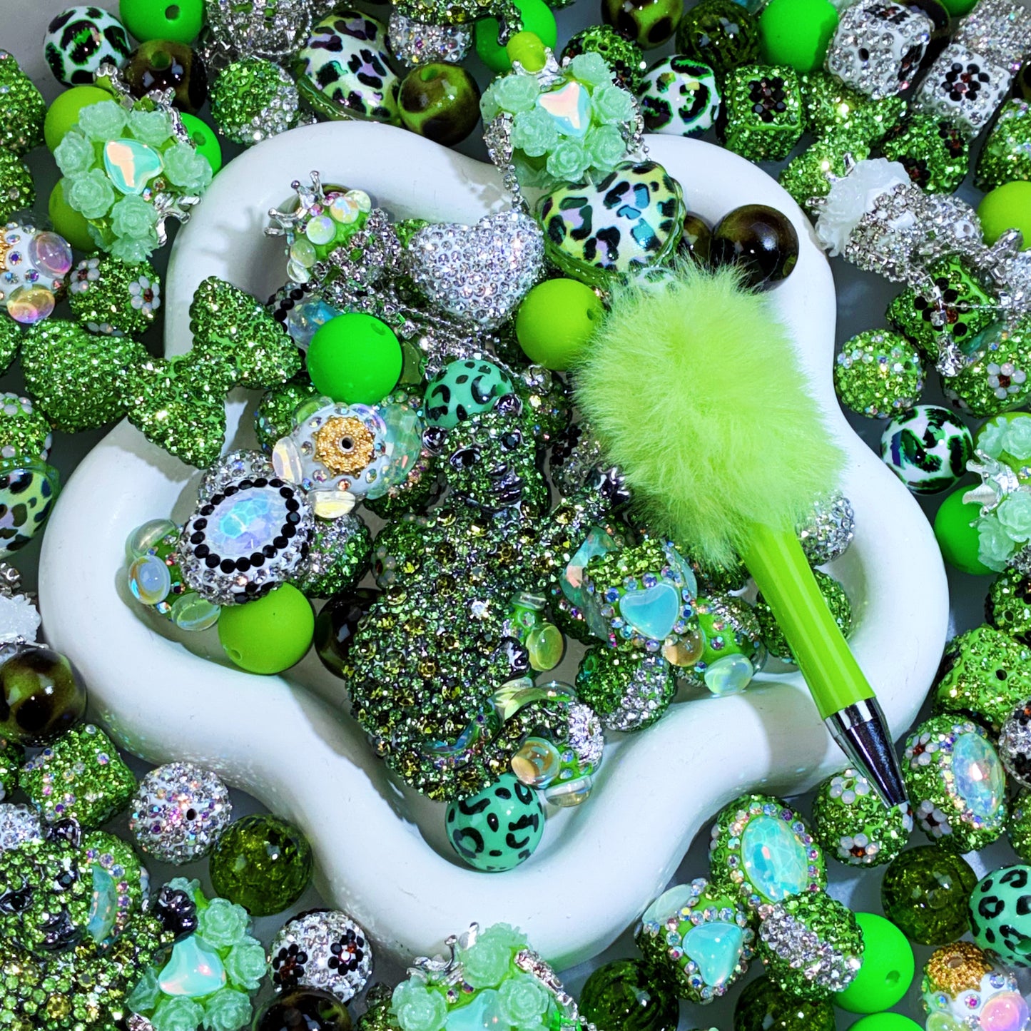 【For Pen/Key Chain】Live Product-Neon Jungle Mix