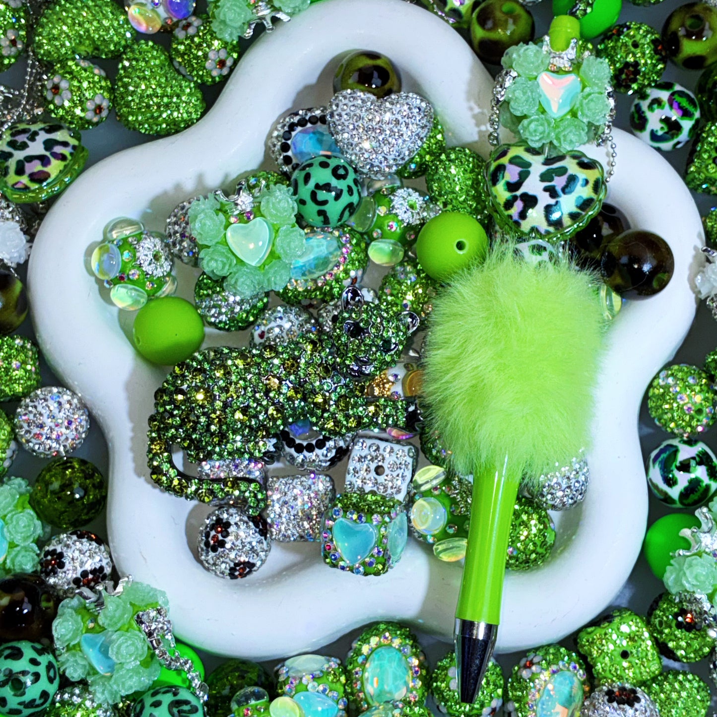 【For Pen/Key Chain】Live Product-Neon Jungle Mix
