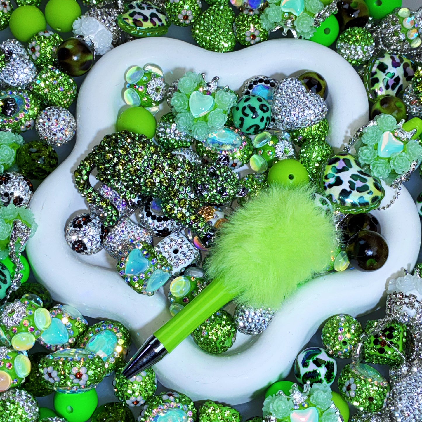 【For Pen/Key Chain】Live Product-Neon Jungle Mix