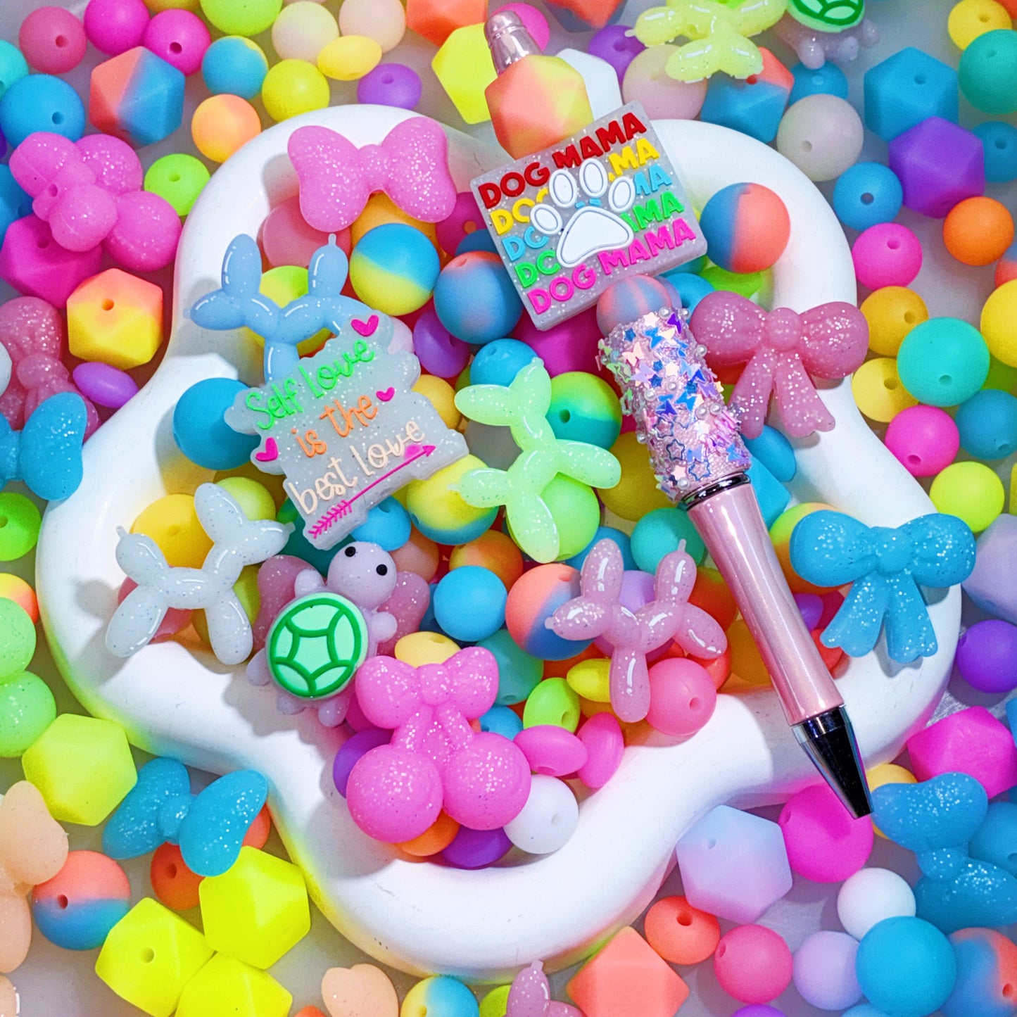 【For Pen】Live Product- Glowing Neon Silicone Mix