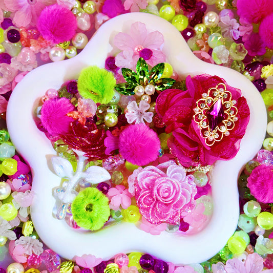 【NEW】【For Hanger/Key Chain/Jewelry】Live Product- Flora Mix