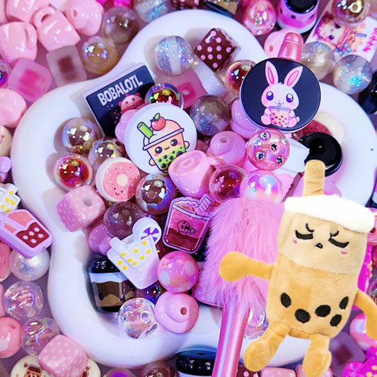 【NEW】【For Pen】Live Product-  Boba Silicone& Acrylic  Mix