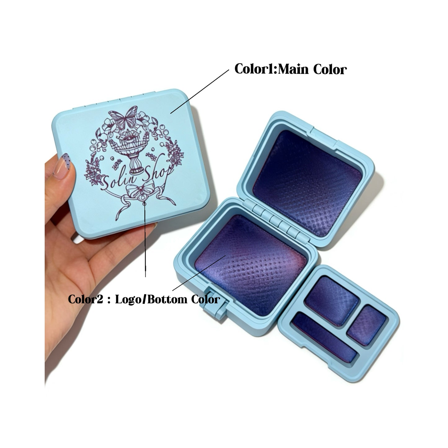 【💎Solinshop Exclusive】 Solinshop Exclusive Jewelry Box（12*10*8cm）