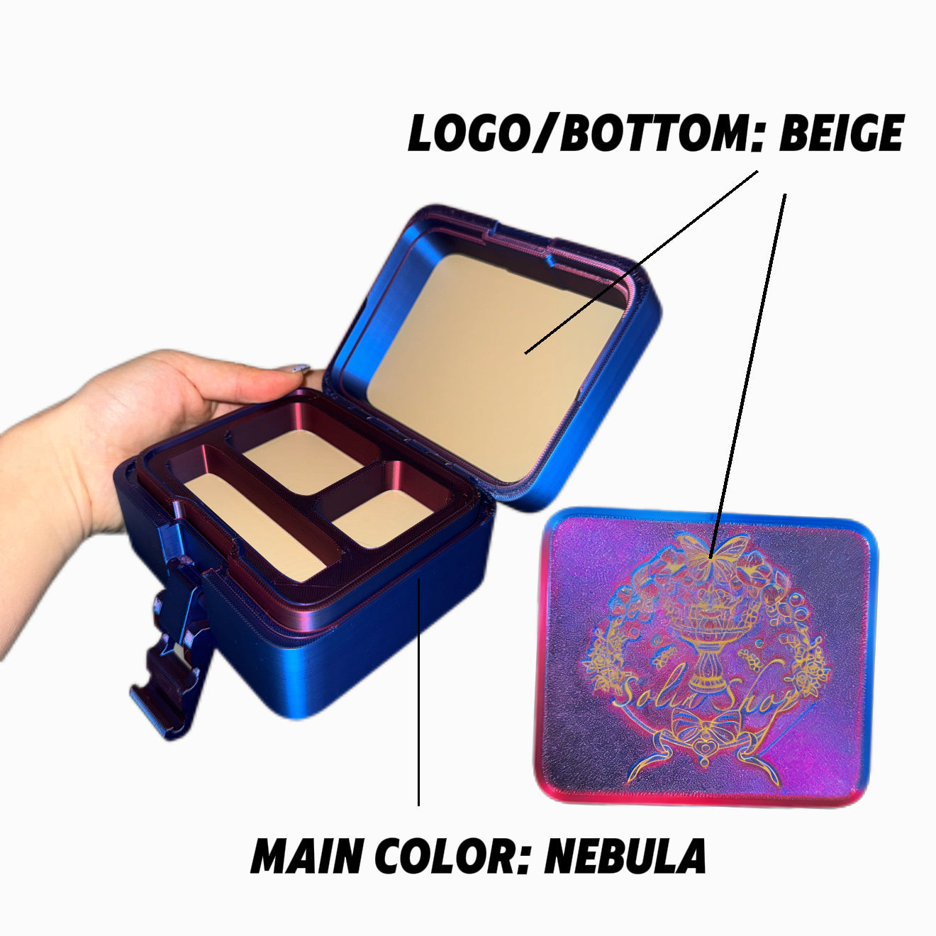 【💎Solinshop Exclusive】 Solinshop Exclusive Jewelry Box（12*10*8cm）