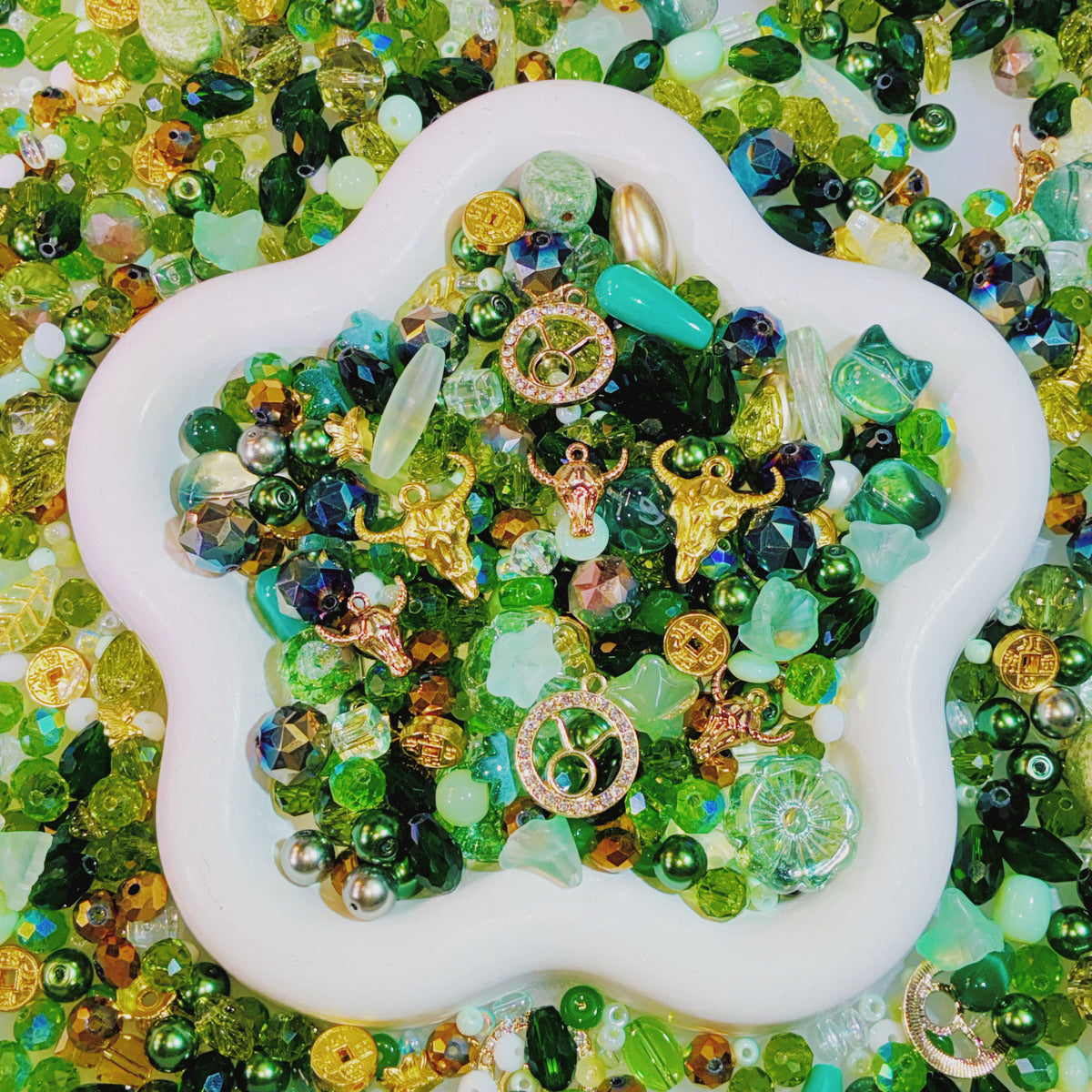 【For Jewelry】Live Product-Zodiac Taurus Mix