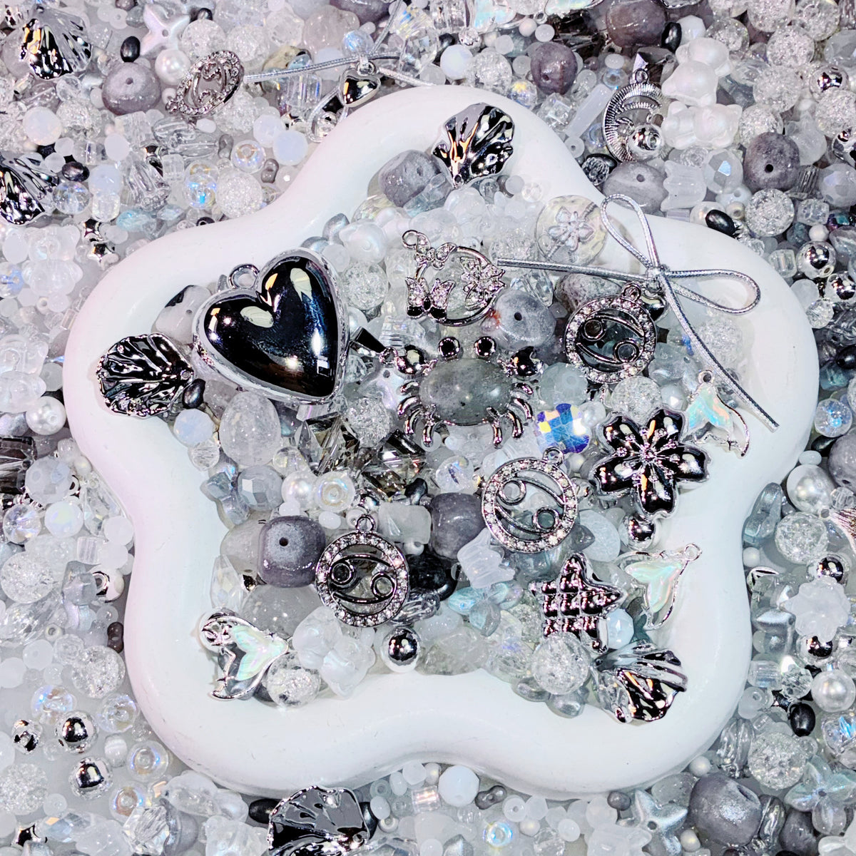 【For Jewelry/Key Chain】Live Product-Zodiac Cancer Mix