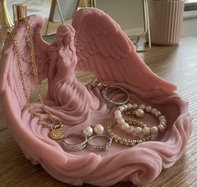 【💎Solinshop Exclusive】💍Angel Wings Jewelry Tray（15x16x11cm）