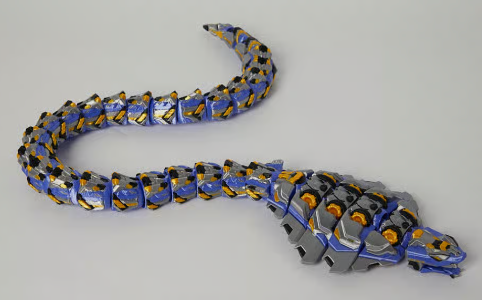【Toy Series】 Articulated Mecha Cobra