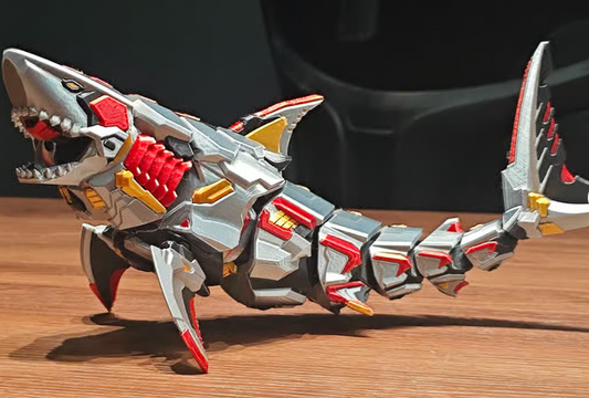 【Toy Series】 Articulated Mecha Shark